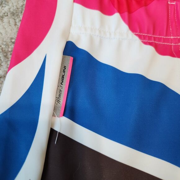 Women's Nalini Floral Sleeveless Cycling Jersey - Pink and Blue - Picture 9 of 12